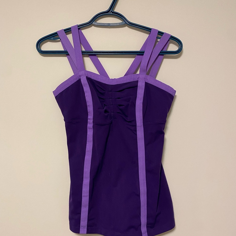 Lululemon Athletica Purple Tank Top